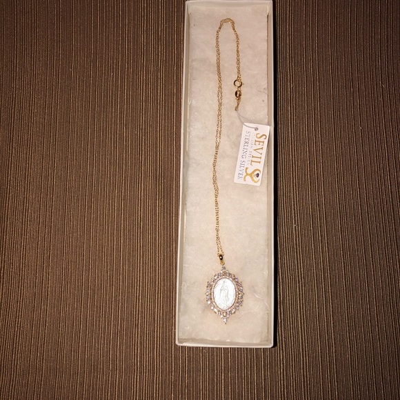 NEW Sevil Italian Design Sterling Silver Necklace - Picture 2 of 2